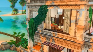 Jungle nook in Sulani / The Sims 4 Speed Build + CC links