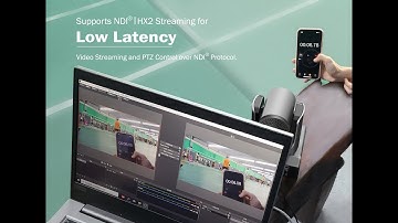 To what extent of low latency Rocware NDI® HD Video Camera can do?