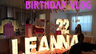 Travis Hunter Surprises Leanna For Her 22nd Birthday! (Vlog)