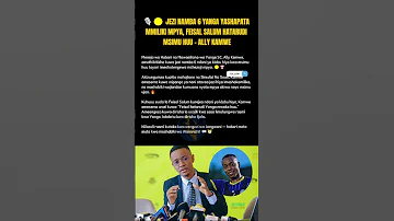 Jezi Namba 6 Yanga Yashapata Mmiliki Mpya Feisal Salum Hatarudi Msimu Huu Ally Kamwe 