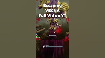 Escaping the NEW killer VECNA Full Vid on YT #dbd #Vecna #deadbydaylight