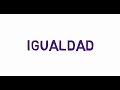 8M &quot;La igualdad no es un juego&quot;