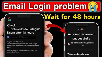 Gmail account recovery || if you didn