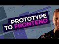 From Prototype UI Design to HTML, CSS & JS Tutorial