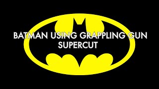 Ben Affleck Batman using Grappling Hook Supercut (BVS to Snyder Cut)
