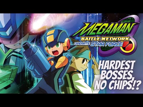 Can You Beat the HARDEST BOSSES in Battle Network 1 With Just The Mega Buster? ft. Star Force