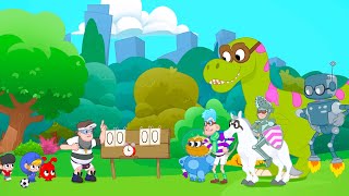 Mila and Morphle VS The Bandits | Super Soccer | Kids Cartoon | Mila and Morphle - Official Channel