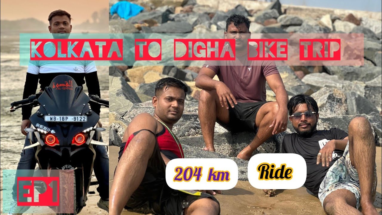 Kolkata to digha bike trip RTR 160 4v || কলকাতা টো দিঘা বাইক ট্রিপ বন্ধুদের সংগে #