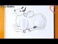 How to draw an Ox || Ox drawing step by step || Easy Ox drawing