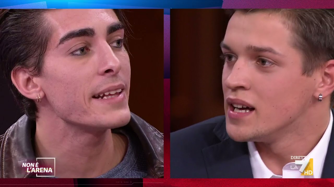 Confronto Nizzi - Zeno: "Come mai ad una manifestazione no green pass mi hanno offeso perchè ...