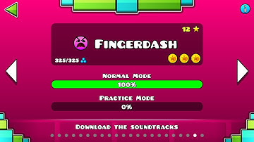 Geometry Dash level 21 Fingerdash all coins