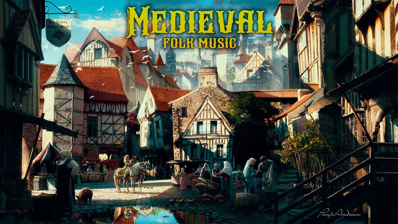 Medieval Folk Music - Beautiful, Relaxing Ambient - YouTube