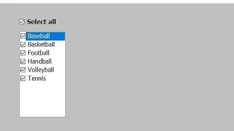 VB.net Tutorial| How to fill CheckedListBox from SQL Server database and Select All items at once