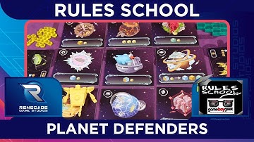 How to Play Planet Defenders (Rules School) with the Game Boy Geek