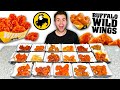 I tried 18 FLAVORS of Buffalo Wild Wings! $100 Menu Review!