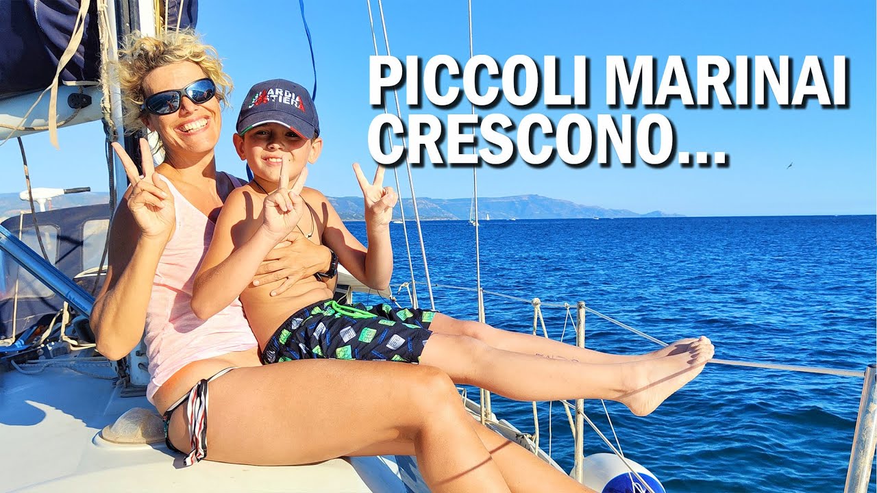 ⁣PICCOLI MARINAI CRESCONO - Alghero in barca a vela