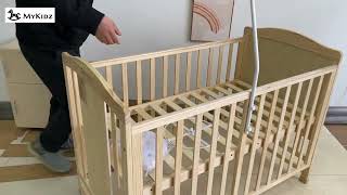 Mykidz 嬰兒床組裝影片-蚊帳安裝