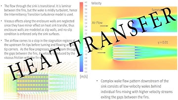 Heat Transfer model by convection - cooling effect (Ansys) بالعربي