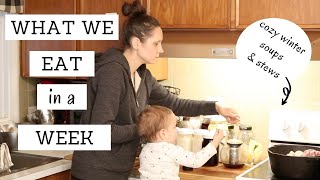 What We Eat In A Week Family | COZY WINTER STEWS | Weston A. Price Recipes | Bumblebee Apothecary