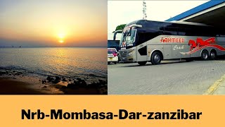 Travelling from Nairobi to Zanzibar by bus\/time and cost plus required documents