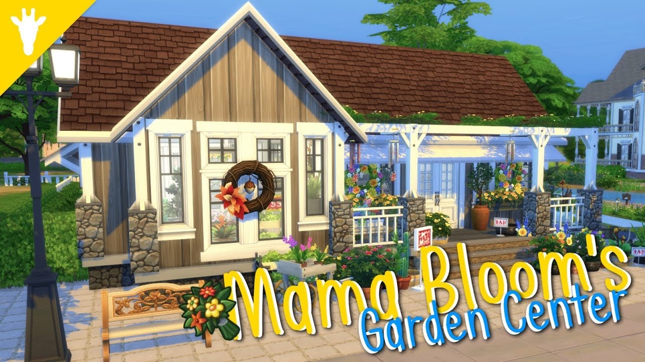 Mama Bloom S Garden Center The Sims 4 Speed Build Seasons