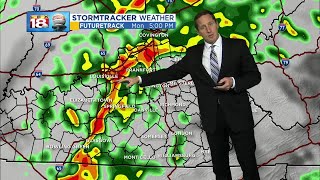 LEX 18 Weather At Noon: December 31, 2018