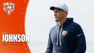 Ben Johnson on start of rookie minicamp | Press Conference