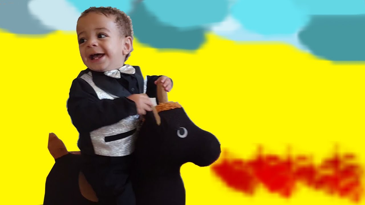  Child Riding A Small Horse Game YouTube