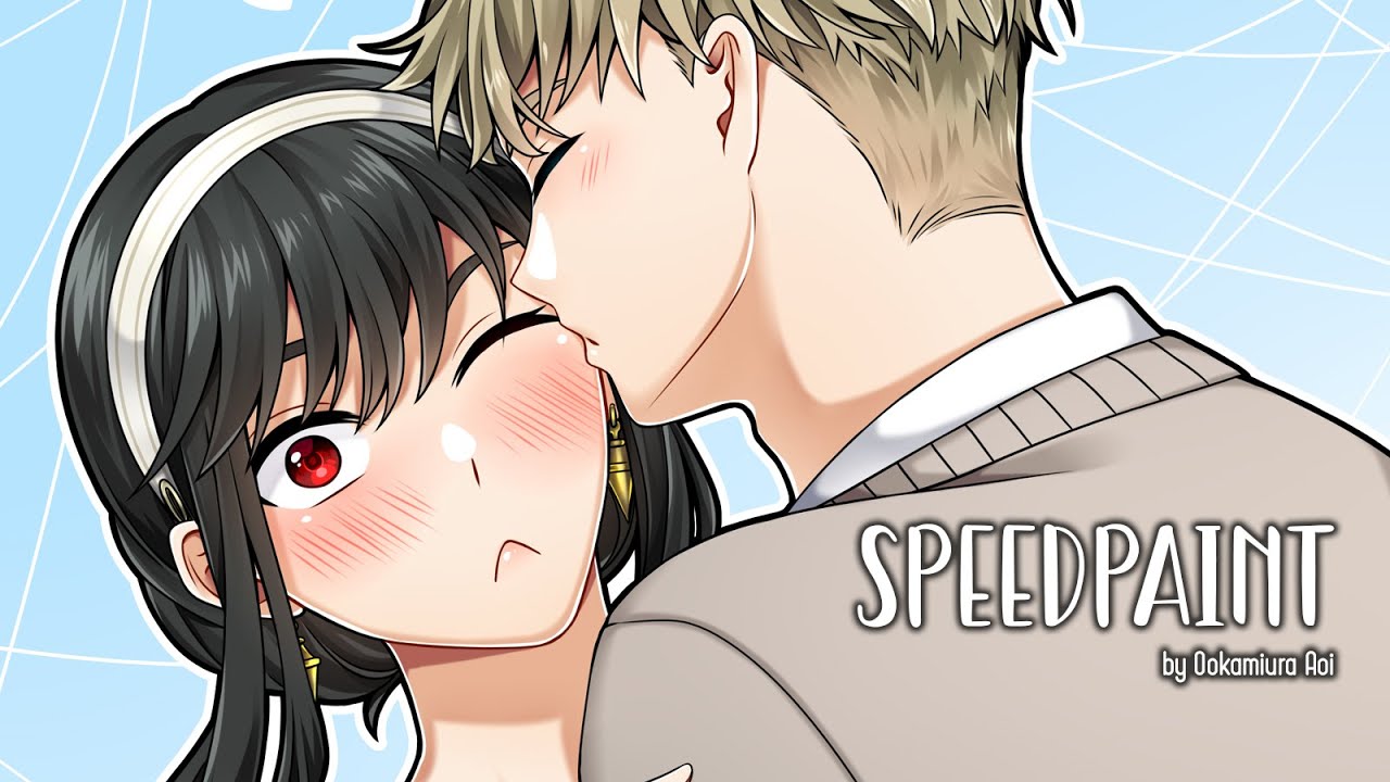 Speedpaint - Illustration Timelapse 213 (Spy x Family series)