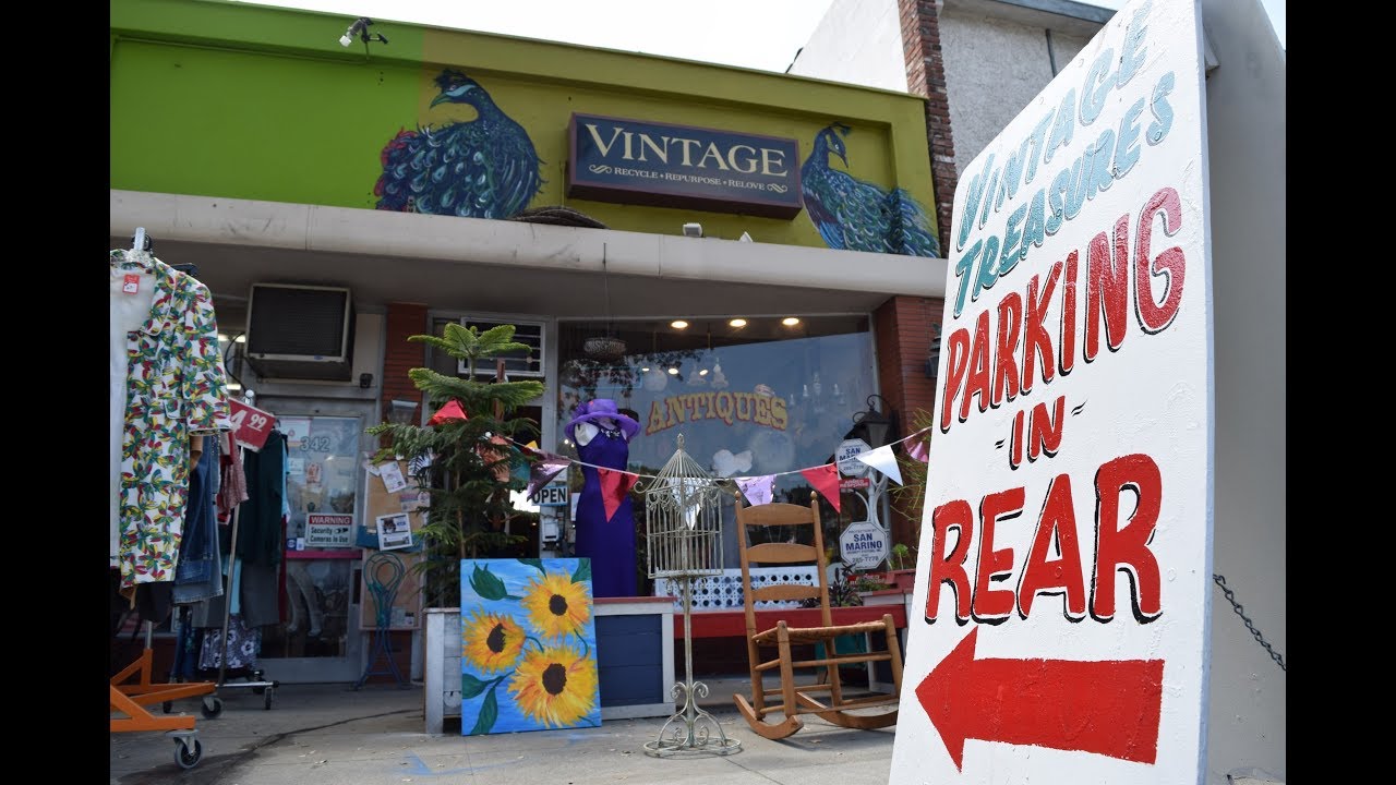 Vintage Treasures and Antiques in Arcadia YouTube