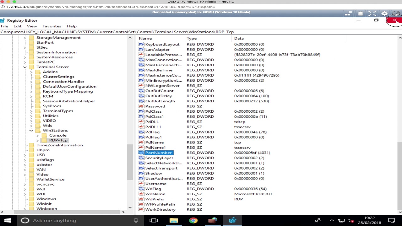 remote desktop port 2022 Update Change Remote Desktop RDP Port in Windows 10