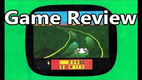 Enduro Atari 2600 Review - The No Swear Gamer Ep 337