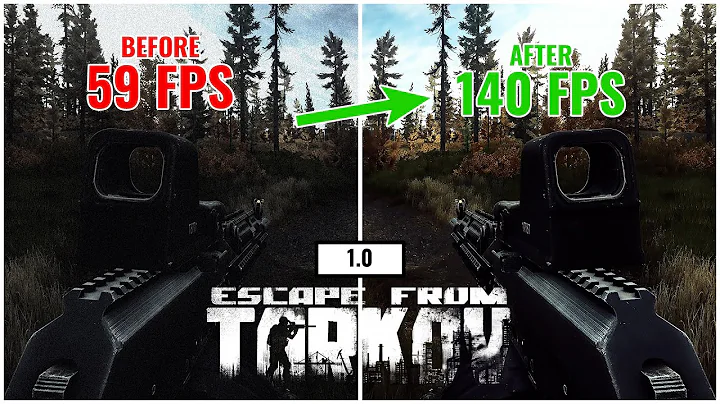 BEST Settings To Boost FPS and Visibility in 1.0 Escape From Tarkov