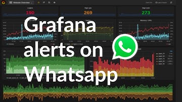 GRAFANA (below v8) alerts to WHATSAPP. SEE DESCRIPTION for new version.