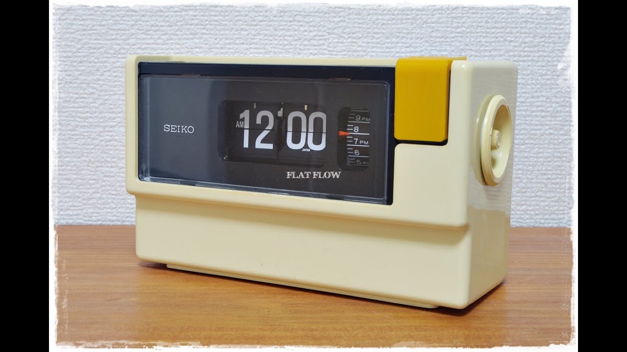 Flip Clock】1970's SEIKO DN804 (Japanese Vintage パタパタ時計
