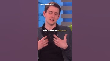 In Front of Elon Musk, Zach Woods Embarrassed Himself