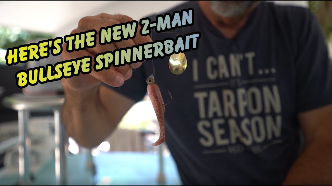 Here's The New Z-Man Bullseye Spinnerbait- Flats Class  