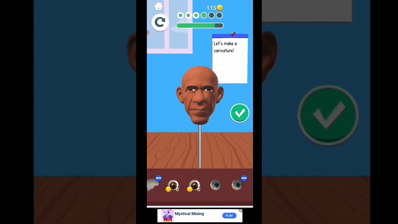 I created Barack Obama in Sculpt People part 3 