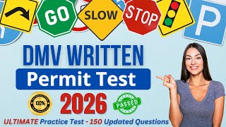 Pass the DMV Permit Test on your FIRST TRY with this UPDATED 150 Question Practice Test for 2026! screenshot 4