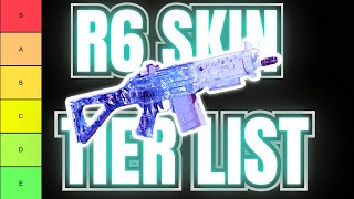 BEST R6 SKIN TIER LIST