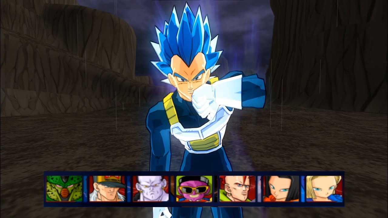 【TAS】Vegeta All Forms VS Android (Enhanced Red Potara) | DBZ: Super Sparking (60FPS)