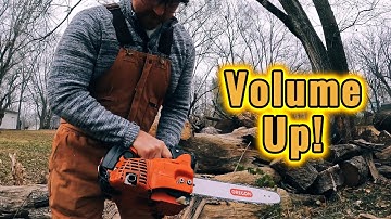 EASY Upgrade Echo 355T Muffler Mod - Before & After Results!