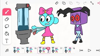 Flipaclip Poppy & Boxten Twisted Animation Dandys World Animation