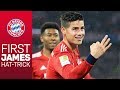 James scores his 1st FC Bayern hat-trick!