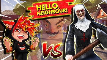 CHIPMUNK vs EVIL NUN | Hello Neighbor Mod