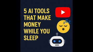5 AI Tools That Make Money While You Sleep (No Skills Needed)