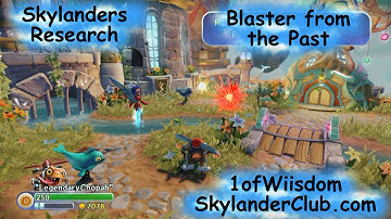 Skylanders Trap Team Research: Chopper Blaster from the Past Upgrade Path