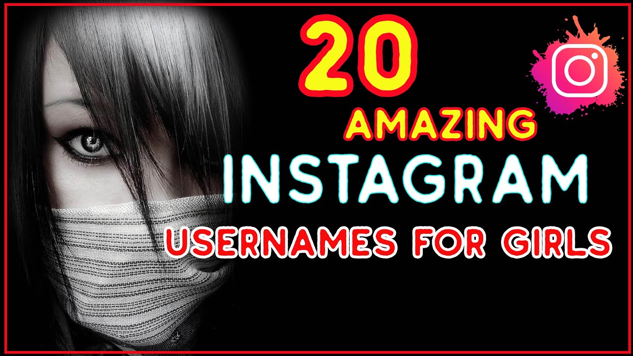 Instagram Names for Girls | Cute Insta Names For Girls | 20 Insta Id ...