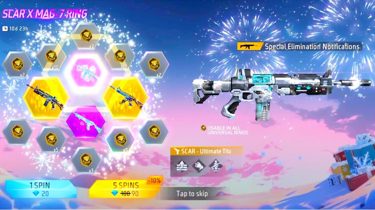 GOT OLD RARE TITAN SCAR SKIN ❤️