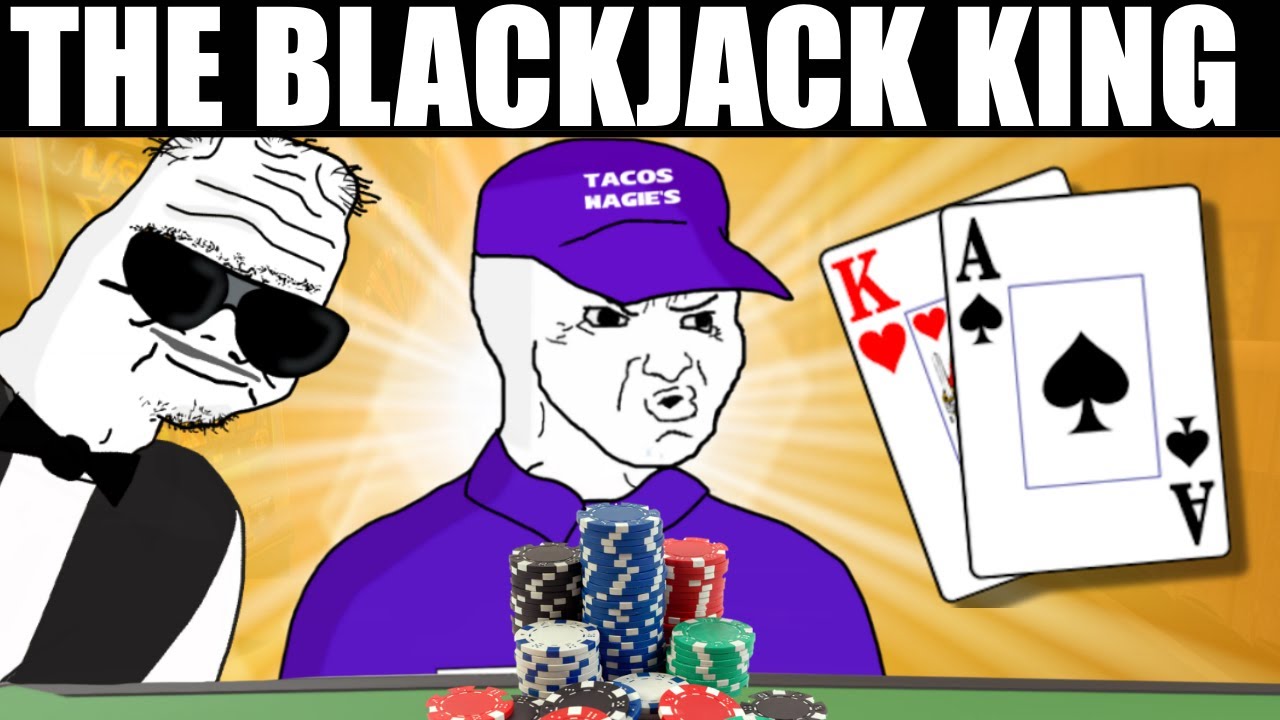 WOJAK PLAYS BLACKJACK AS A WAGE SLAVE
